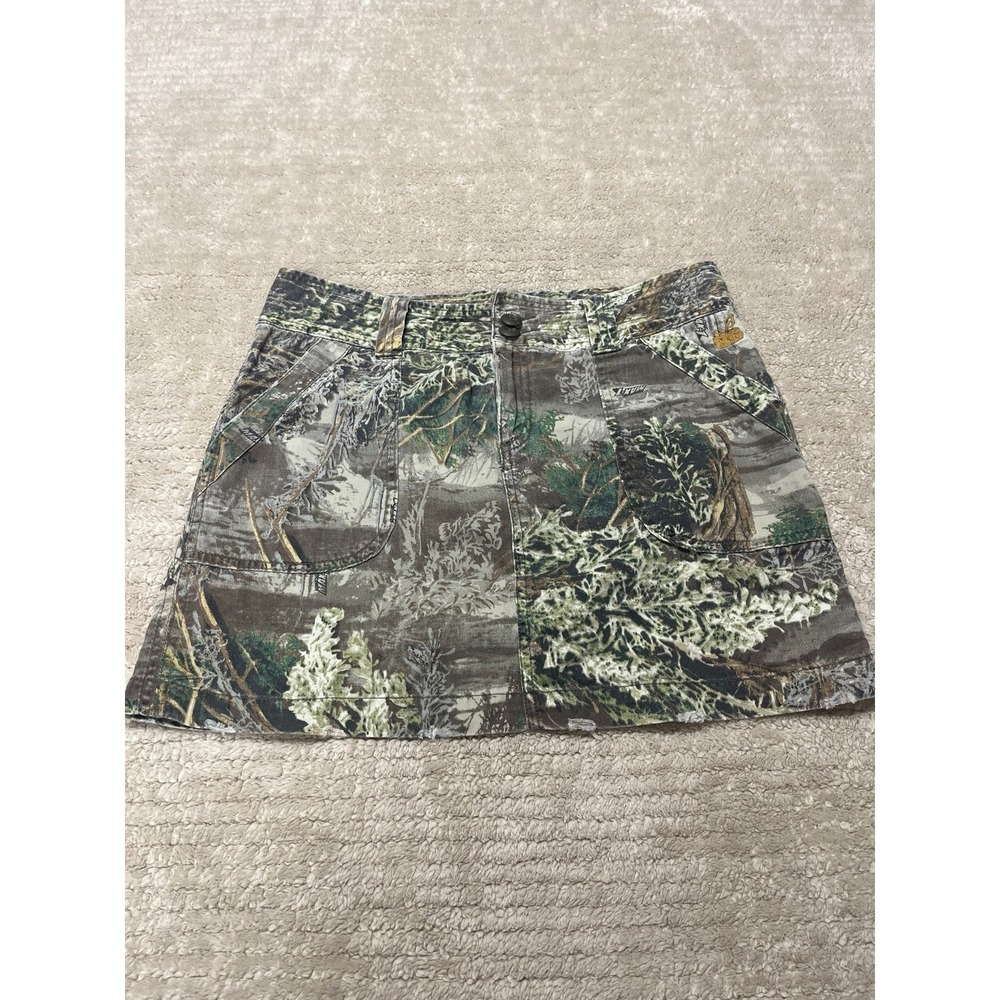 Realtree Girl Camo Mini Skirt, Ladies Max-1 Camouflage Clothes size 29/8